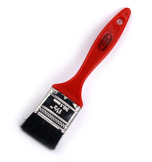 72 Wholesale 2 Inch Paint Brush Red Handle Sash - at 