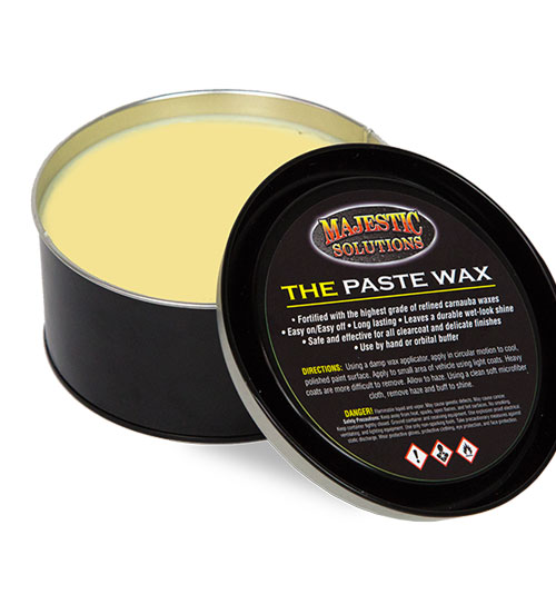 THE PASTE WAX 16 OZ - Majestic Solutions Auto Detail Products