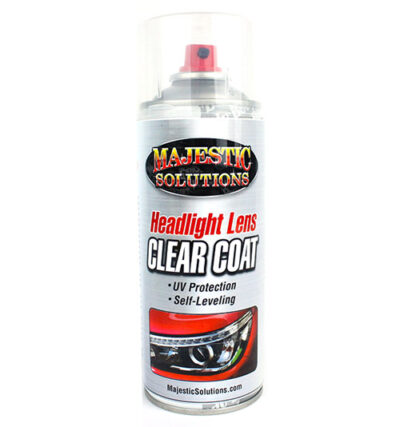 Majestic solutions Headlight Clear coat in 12 ounce Aerosole spray can