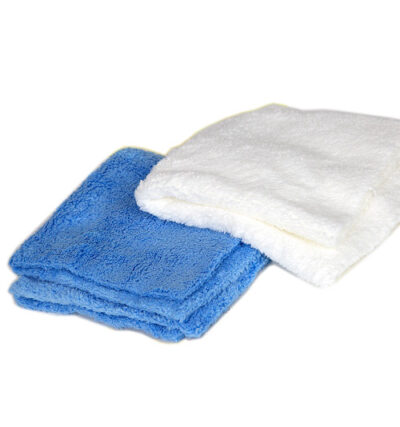 Large Super-Absorbent Double-Twist Microfiber Car Drying Towel 20 x 30  CC2030BK - California Car Cover Co.