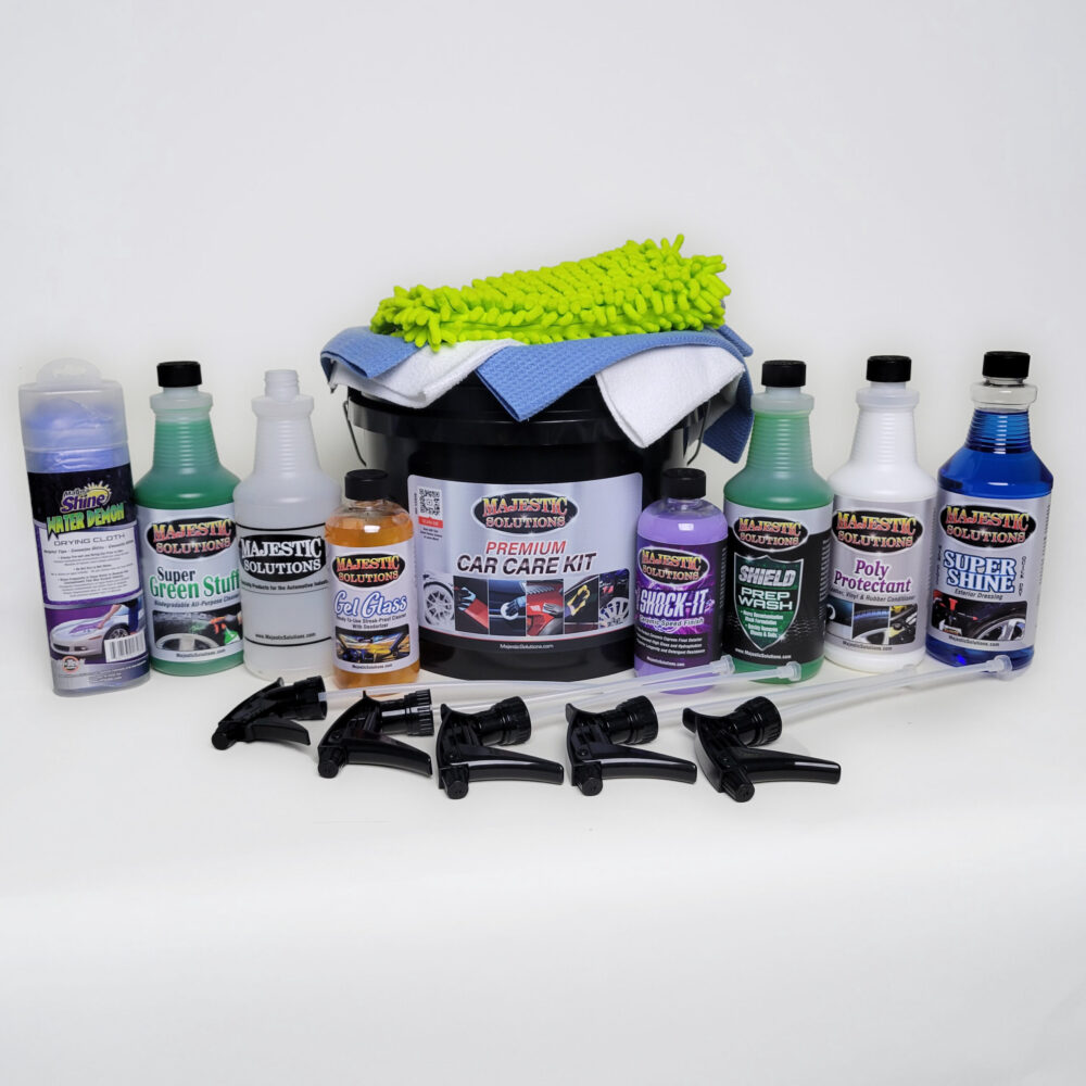 Premium Care Kit Majestic Solutions Auto Detail Products